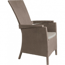 Keter Garden Chair Vermont 64x68x107cm, Beige (29201675587) | Garden chairs ➟ prof.lv