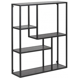 Home4You Seaford Baking Table 20x75x91cm, Black (AC80885) | Hanging shelves ➟ prof.lv