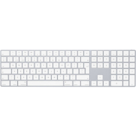 Klaviatūra Apple Magic Keyboard With Numeric Keypad SE Balta (MQ052S/A) | Klaviatūras ➟ prof.lv