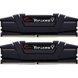 Operatīvā Atmiņa G.Skill Ripjaws V DDR4 32GB CL19 Melna | Piegāde ar pakomātu ➟ prof.lv