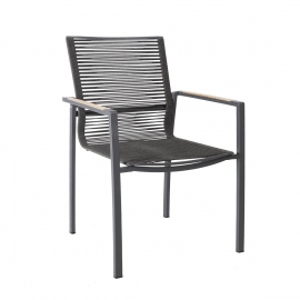 Home4You Garden Chair Montana 62x75x105cm, Grey (13269) | Garden chairs ➟ prof.lv