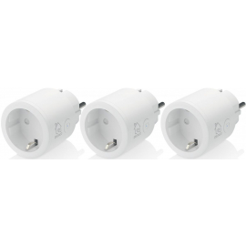 Viedā Rozete Deltaco Smart Home Switch SH-P01-3P White (733304804535) | Viedās rozetes, pagarinātāji ➟ prof.lv