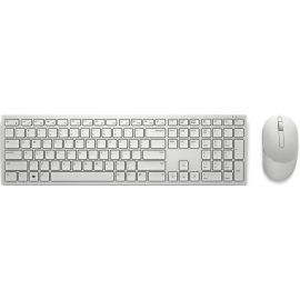 Dell KM5221W Keyboard + Mouse US White (580-AKEZ) | Keyboards ➟ prof.lv