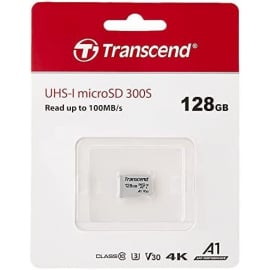 Atmiņas Karte Transcend GUSD300S Micro SD 95MB/s, Sudraba | Atmiņas kartes ➟ prof.lv