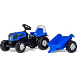 ROLLY TOYS Bērnu Traktors Ar Pedāļiem RollyKid Landini Blue (011841)