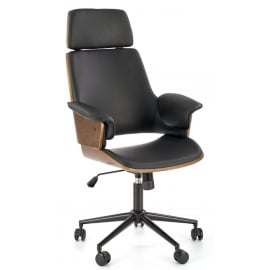 Halmar Weber Office Chair Black/Brown | Office chairs ➟ prof.lv