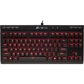 Klaviatūra Corsair K63 TKL US Melna (CH-9115020-NA) | Klaviatūras ➟ prof.lv