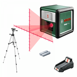 Bosch Quigo Plus Krustlīniju Lāzera Līmeņrādis, Lāzera Klase - 2 (603663602) | Celtniecības lāzeri ➟ prof.lv