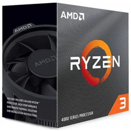 Procesors AMD Ryzen 3 4300G, 4.0GHz, Ar Dzesētāju (100-100000144BOX) | Procesori ➟ prof.lv