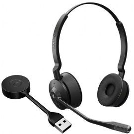 Jabra Engage 55 Stereo USB-A UC Беспроводные наушники с подставкой, черные (9559-415-111) | Jabra ➟ prof.lv