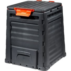 Komposta Kaste Keter Eco Composter 320 L 65x65x75cm, Melna (17181157) | Komposta kastes ➟ prof.lv