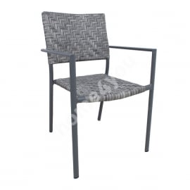 Home4You Chemnitz Garden Chair 58x54x86cm, Grey (77698) | Garden chairs ➟ prof.lv