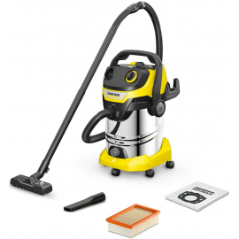 Karcher WD 5 S V-30/5/22 Пылесос для строительных работ Yellow/Black (1.628-379.0) | Строительные пылесосы ➟ prof.lv