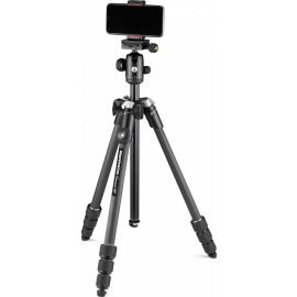 Statīvs Manfrotto Element MII Tripod + Bluetooth Tālvadības Pults Melns (MKELMII4CMB-BH) | Foto tehnika ➟ prof.lv