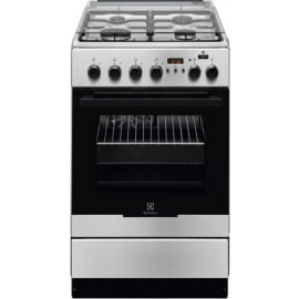 Kombinētā Plīts Electrolux EKK54953OX Gray (7388) | Gāzes plītis ➟ prof.lv