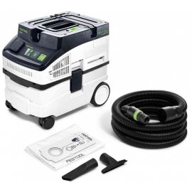 Festool CT 15 E Пылесос для Строительства, Черно-Белый (577410) | Строительные пылесосы ➟ prof.lv