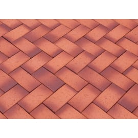 Bruģakmens Lode LHL Lava Klinkera, Sarkani Raibs 200x100x52mm (13.3m²) | Lode ➟ prof.lv