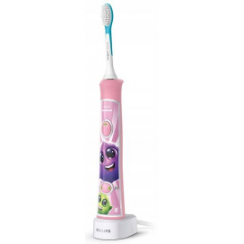 Elektriskā Zobu Birste bērniem Philips HX6352/42 Sonicare For Kids Pink | Elektriskās zobu birstes ➟ prof.lv