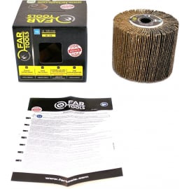 Fartools Rex Sanding Discs 120mm, Sandpaper Sheets (110917) | Fartools ➟ prof.lv