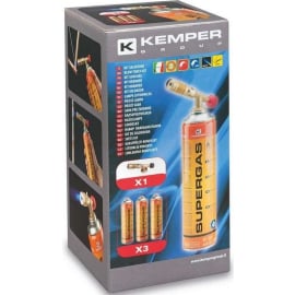 Komplekts Deglis Ar Baloniem Kemper 3x600g (10/2-1047SET) | Degļi un gāzes baloni ➟ prof.lv