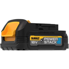 Dewalt XR Powestack Аккумулятор 1.7Ah, 18V (DCBP034G-XJ) | Аккумуляторы и зарядные устройства ➟ prof.lv