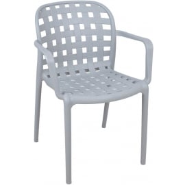 Dārza Krēsls Home4you Peach, 58x57xcm, Pelēks (75825) | Garden chairs ➟ prof.lv