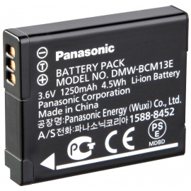 Akumulators Kamerām Panasonic DMW-BCM13E 1280mAh, 3.6V (DMW-BCM13E) | Foto un video aksesuāri ➟ prof.lv