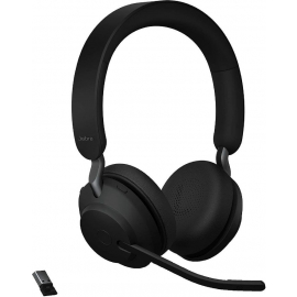 Jabra Evolve2 65 Link380a MS Стерео Беспроводные наушники с подставкой, черные (26599-999-989) | Jabra ➟ prof.lv