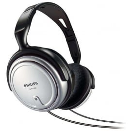 Austiņas Philips SHP2500/10 Melnas/Sudraba | Austiņas ➟ prof.lv