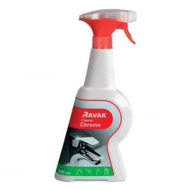 Tīrīšanas līdzeklis Ravak Cleaner Chrome 500ml, X01106 | Tīrīšanas līdzekļi ➟ prof.lv