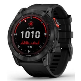 Viedpulkstenis Garmin Fenix 7X Solar 51Mm Dark Grey/Black (010-02541-01) | Viedpulksteņi ➟ prof.lv