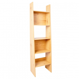 Home4You Berlin Shelf, 50x35x185cm, Oak (45047) | Shelves ➟ prof.lv