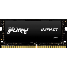 Operatīvā Atmiņa Kingston Fury Impact KF426S16IB/32 DDR4 32GB 2666MHz CL16 Melna | Piegāde ar pakomātu ➟ prof.lv