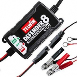 Зарядное устройство для аккумулятора Telwin Defender 8 12/24V 50Ah (807558&TELW) | Зарядные устройства для автомобильных аккумуляторов ➟ prof.lv