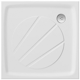 Ravak Galaxy 80x80cm Perseus Pro Shower Tray White (XA034401010) | Shower pads ➟ prof.lv