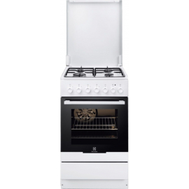 Kombinētā Plīts Electrolux EKK51550OW White | Gāzes plītis ➟ prof.lv