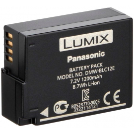 Akumulators Kamerām Panasonic DMW-BLC12E 1200mAh, 7.2V (DMW-BLC12E) | Foto un video aksesuāri ➟ prof.lv