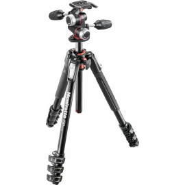 Statīvs Manfrotto 190 Tripod Melns (MK190XPRO4-3W) | Foto tehnika ➟ prof.lv