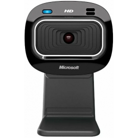 WEB Kamera Microsoft LifeCam HD-3000, 1280x720 (HD), Melna (T4H-00004) | Web kameras ➟ prof.lv