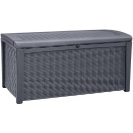 Dārza Kaste Keter Borneo Storage Box, 129.5x70x62.5cm, Pelēks (29197731939) | Dārza kastes ➟ prof.lv