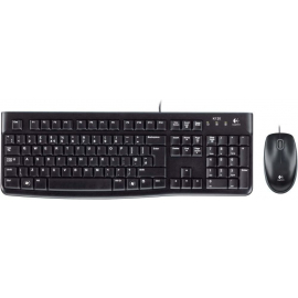 Logitech MK120 Keyboard + Mouse Nordic Black (920-002823) | Keyboards ➟ prof.lv