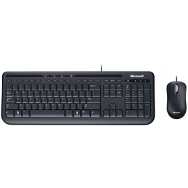 Microsoft Desktop 600 Keyboard + Mouse RU/EN Black (APB-00011) | Keyboards ➟ prof.lv