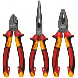 Elektriķu Knaibles Milwaukee Vde 3 Piece Plier Set 3gab (4932464575) | Elektriķu knaibles ➟ prof.lv