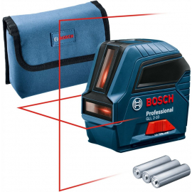 Bosch GLL 2-10 Лазерный нивелир с линейкой, класс лазера - 2 (0601063L00) | Измерительные инструменты ➟ prof.lv