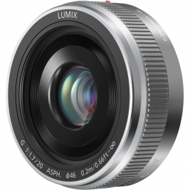 Objektīvs Panasonic LUMIX G H-H020AE-S Micro Four Thirds (H-H020AE-S) | Objektīvi ➟ prof.lv