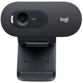 WEB Kamera Logitech C505e, 1280x720 (HD), Melna (960-001372) | Web kameras ➟ prof.lv