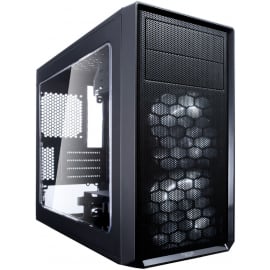 Datora Korpuss Fractal Design Focus G Mini Micro Tower (ATX), Melns (FD-CA-FOCUS-MINI-BK-W) | Datoru korpusi ➟ prof.lv