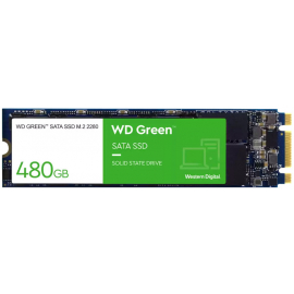 SSD Western Digital Green, 480GB, M.2 2280, 545Mb/s (WDS480G3G0B) | Cietie diski ➟ prof.lv