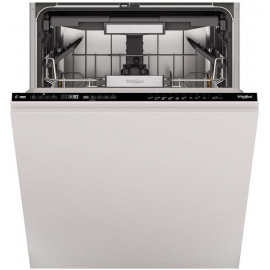 Whirlpool W7I HP42 L Built-In Dishwasher, Black (W7IHP42L) | Iebūvējamās trauku mazgājamās mašīnas ➟ prof.lv