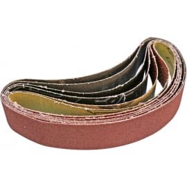 Fartools A40/A80/A120 Abrasive Belts 533x30mm, 6pcs (115938) | Fartools ➟ prof.lv